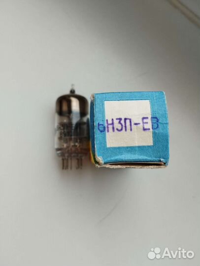 Радиолампы 6н3п-ев. Новые. СССР