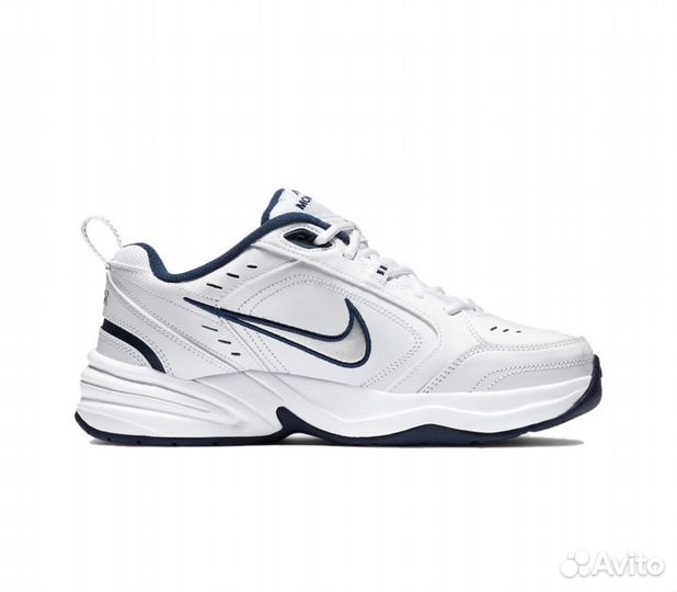 Кроссовки Nike air monarch 4 white navy под заказ