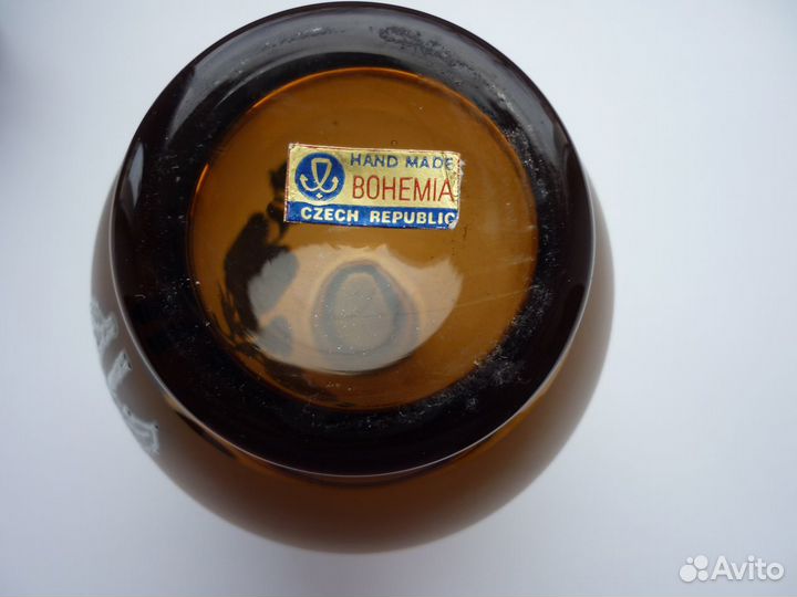 Графин с рюмками богемия поднос