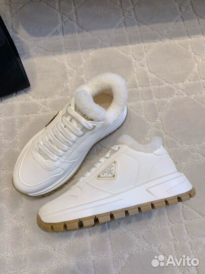 Кеды зимние женские prada