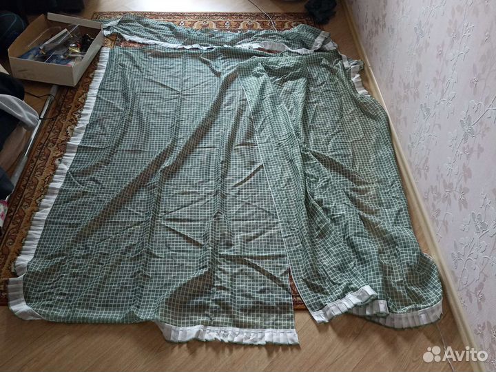 Шторы с ламбрекеном для кухни дачи