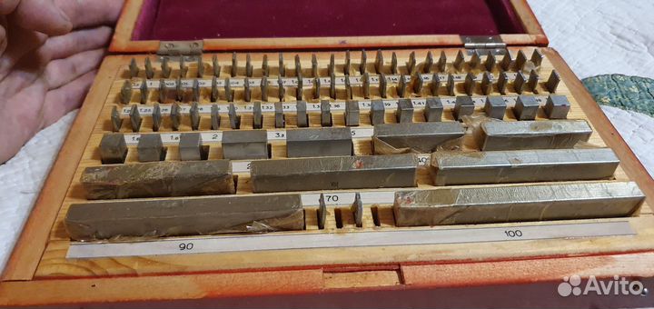 Концевые меры длины плоскопараллельные тип мкп