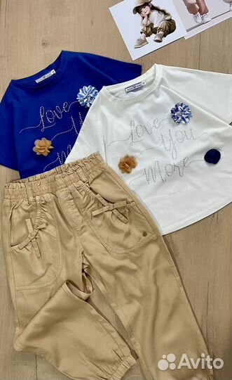 Новые вещи для девочки 110/116