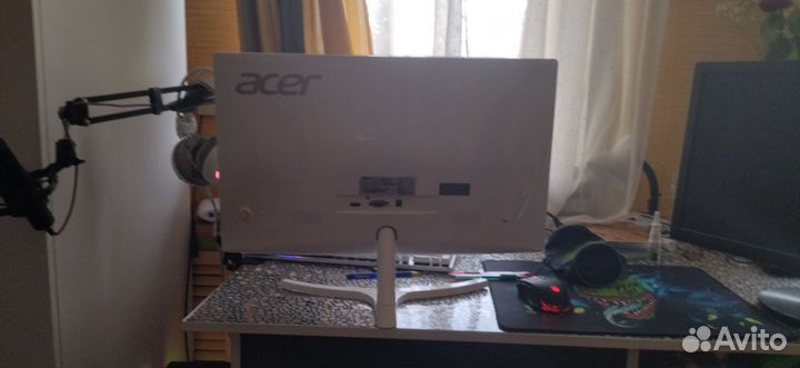 Монитор Acer ED242QR, белый