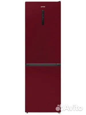 Холодильник Gorenje NRK 6192 AR4, бордовый