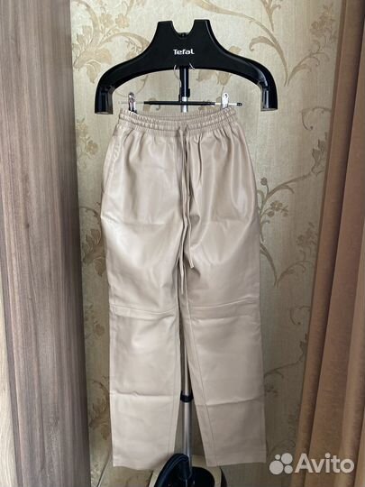 Брюки экокожа 