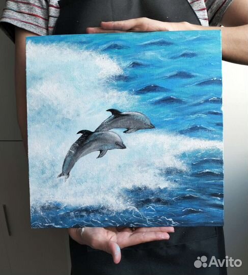 Картина акрилом