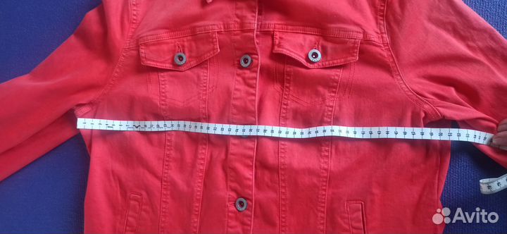 Джинсовая куртка женская 50-52