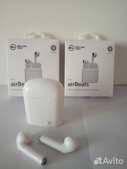 Новые беспроводные наушники BHS-08 Red line