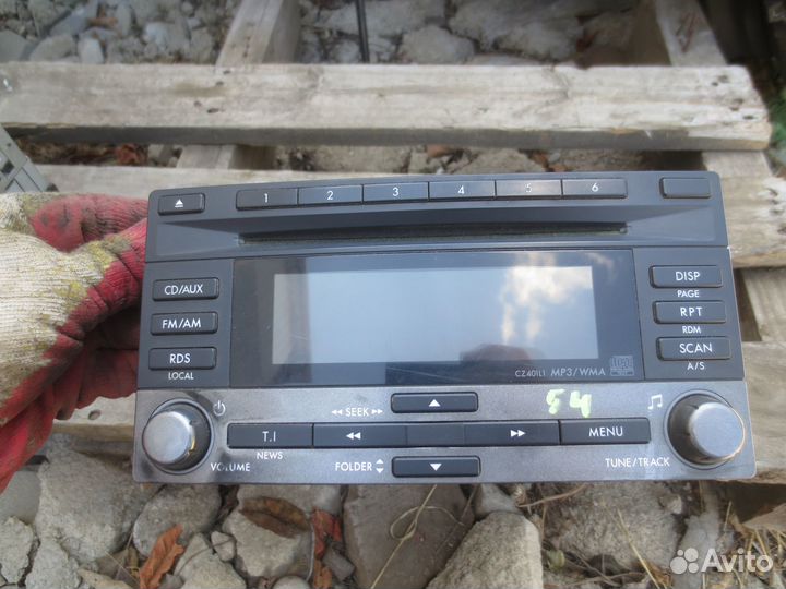 Магнитофон Subaru Impreza GH3 2007-2011г