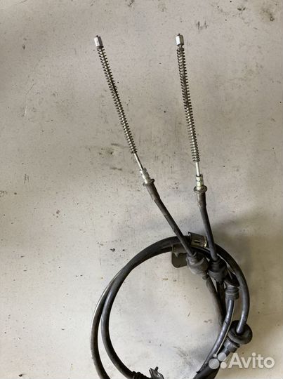 Троса ручника mitsubishi lancer x