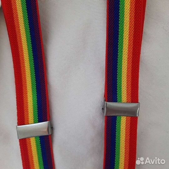 Радужные подтяжки