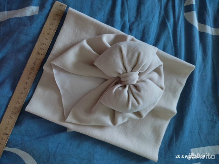 Комплект детский шапочка-чалма и снуд