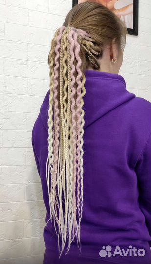 Комплект де косы и дреды