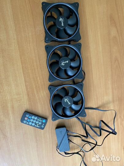 Корпусные вентиляторы 120мм Aerocool RGB