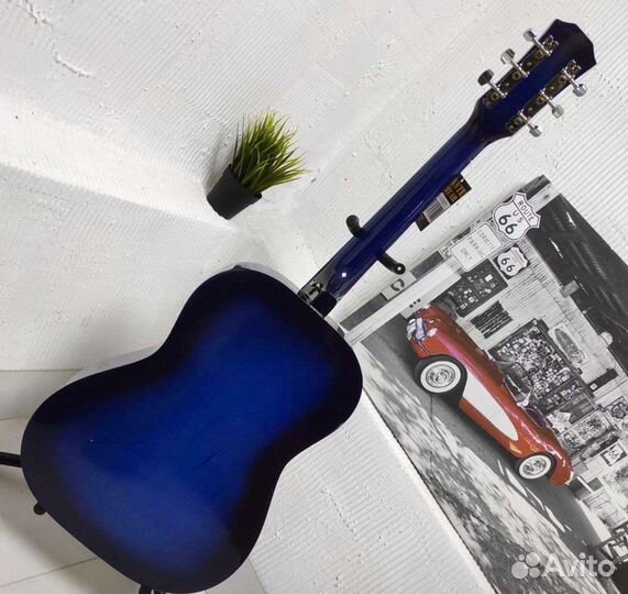 Классическая гитара новая с чехлом