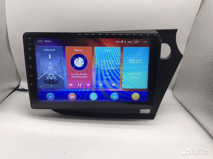 Магнитола Honda Insight 09-14 Android 1+16