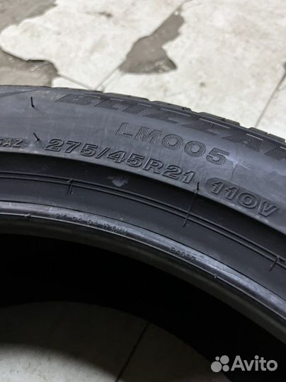 Bridgestone Blizzak LM-005 275/45 R21 и 315/40 R21