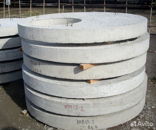 Кольца жби кс10-9-Канализация-Доставка/Монтаж