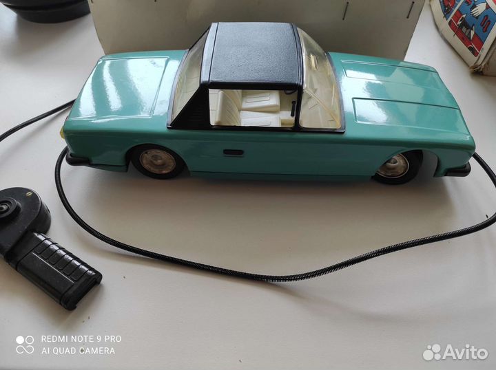Автомобиль спортивный, игрушки СССР