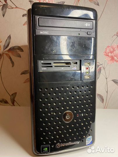 Корпус для пк mATX+Блок питания 450w+Дисковод