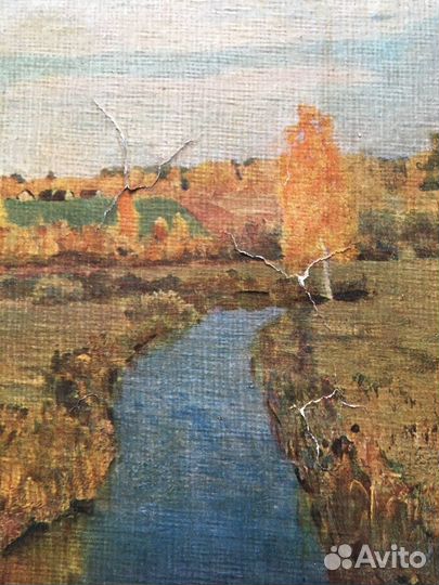 Копия картины Левитан « Золотая осень»