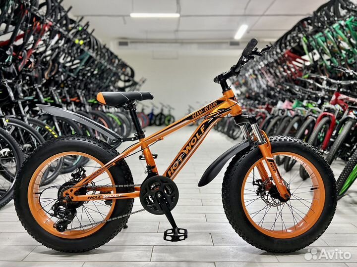 Велосипеды новые фетбайк