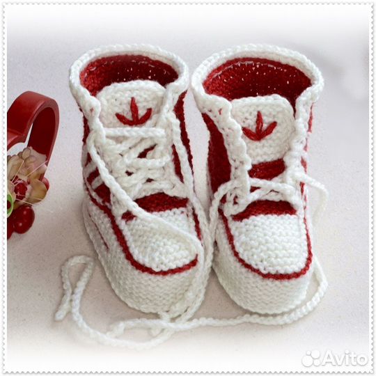 Пинетки вязаные новые