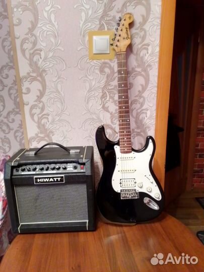 Гитара и усилитель