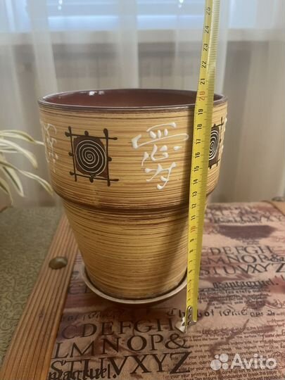 Вазон керамический