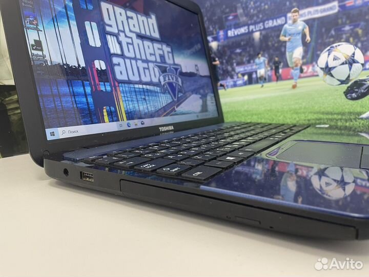Шустрый ноутбук Toshiba 4gb/SSD/intel