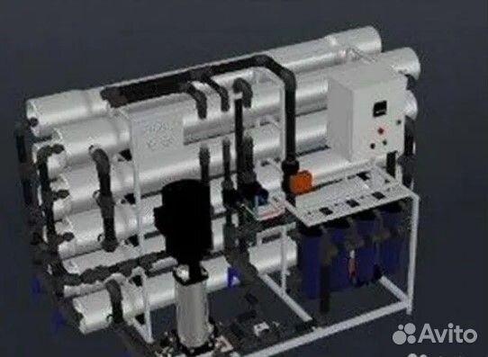 Обратный осмос 3000 литров в час