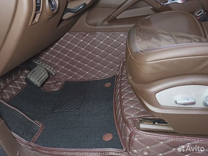 Автомобильные ковры 3D на Porsche