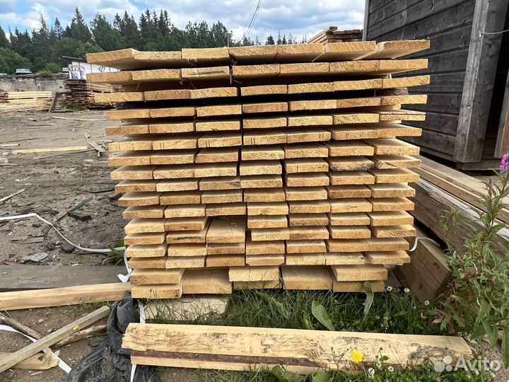 Доска сухая 1 сорт 25х150х6