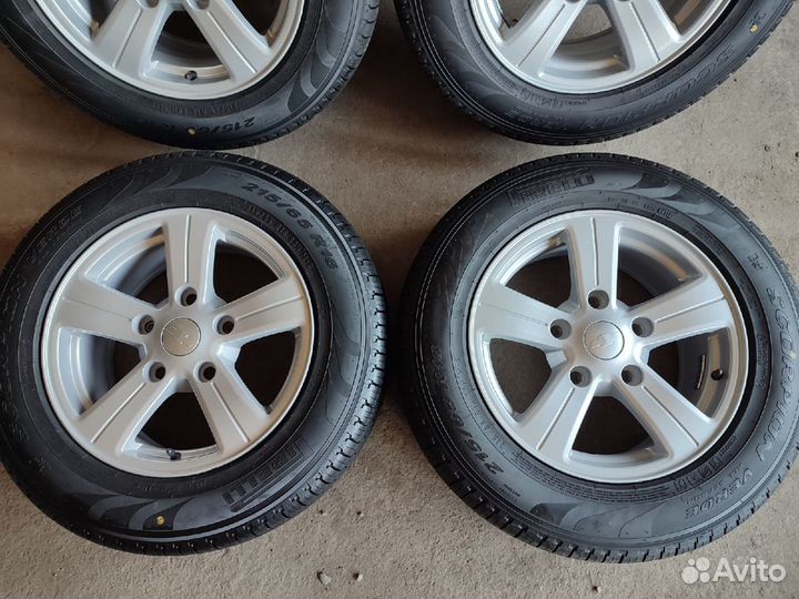 Колеса на ниву R16 5х139.7 Pirelli Scorpion