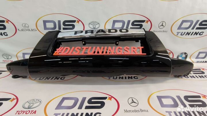 Кенгурятник Toyota Land Cruiser Prado 120 black