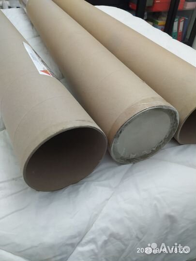 Большие картонные тубусы 4 штуки