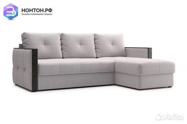 Диван угловой дельфин Инсайд бежевый