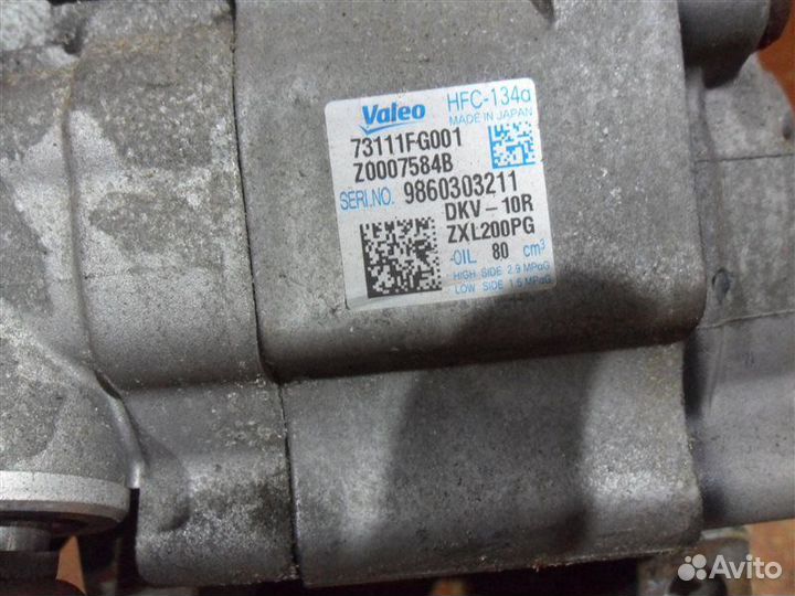 Компрессор кондиционера Subaru Impreza 3 GE/GH