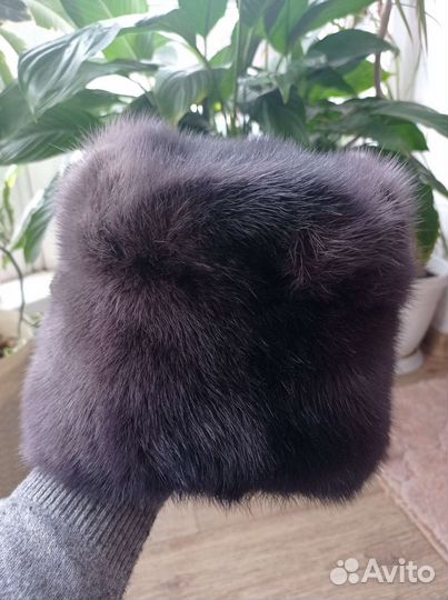 Шапка норковая женская бу