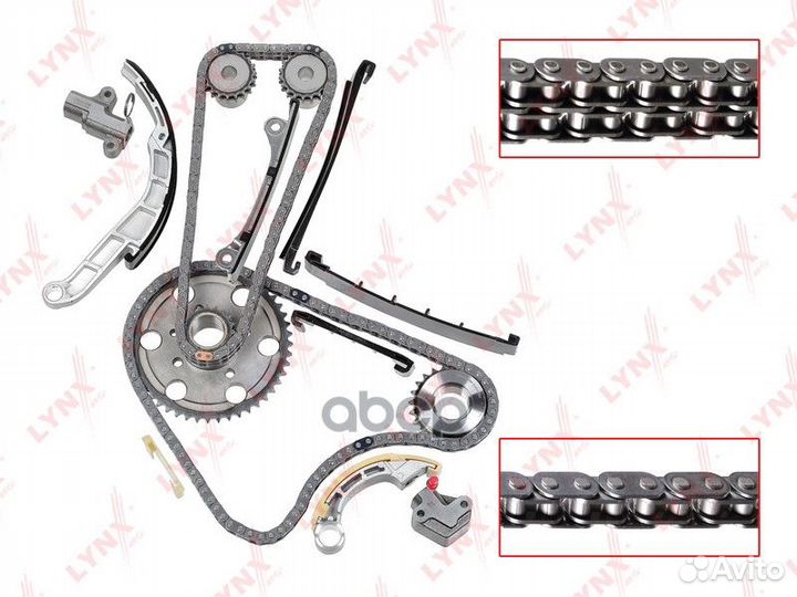 Комплект цепи грм TK0081 lynxauto