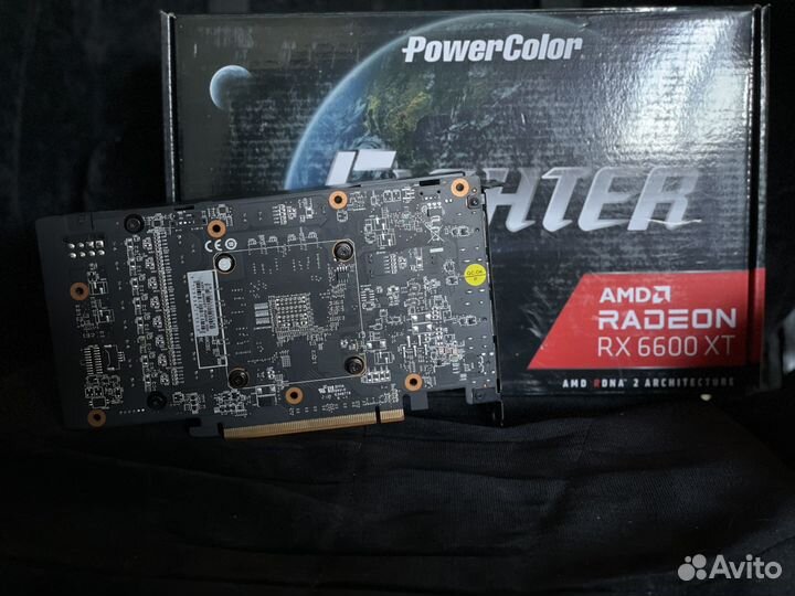 RX 6600 XT Powercolor Fighter 8gb+(чек на 130000)