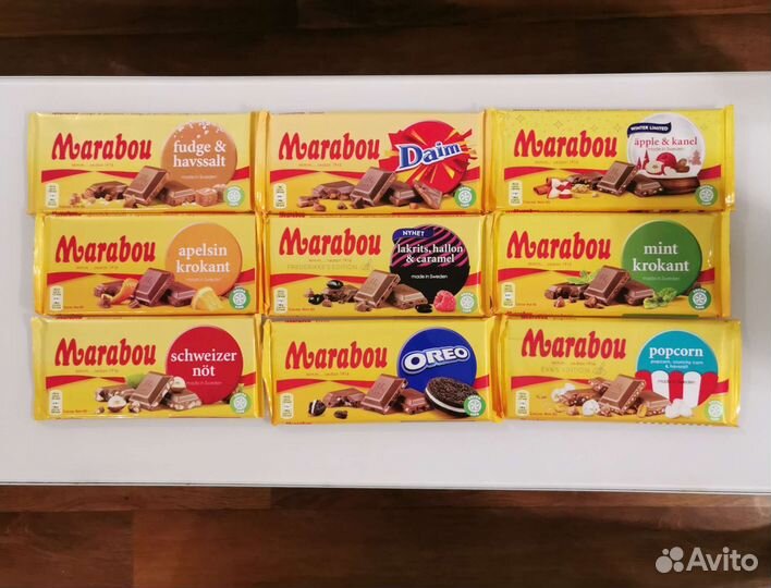 Шоколад из Финляндии Marabou и Way To Go
