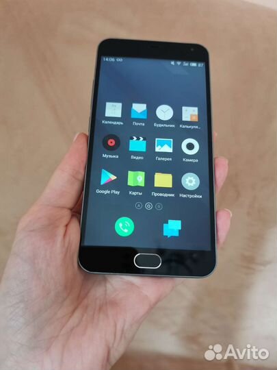 Телефон Meizu m2 note, работает