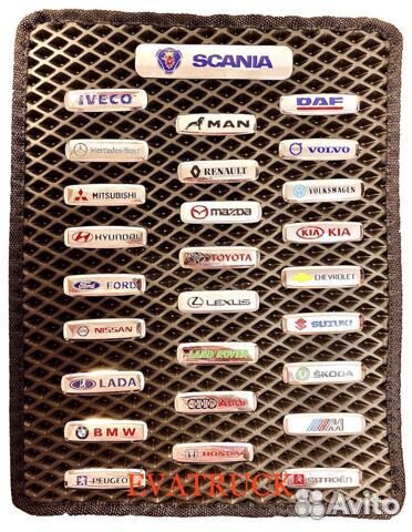 Ева коврики Эва,Eva с бортиками 3d