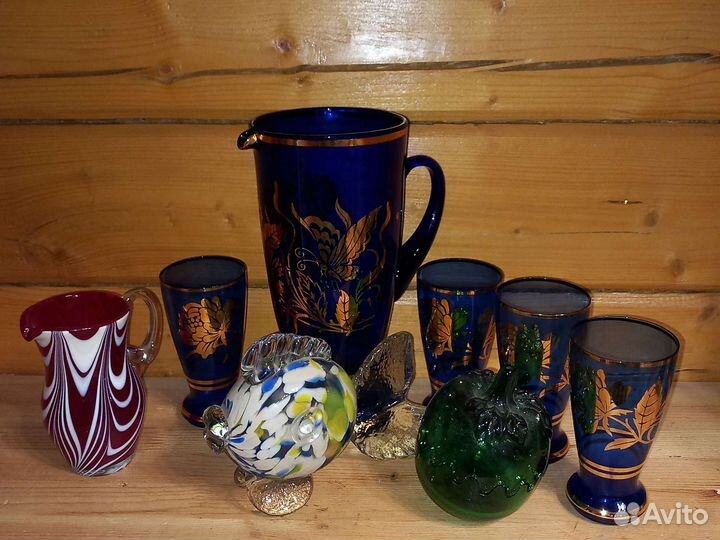 Ваза кувшин для цветов СССР