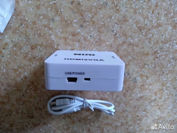 Переходник, адаптер, конвертер hdmi - VGA