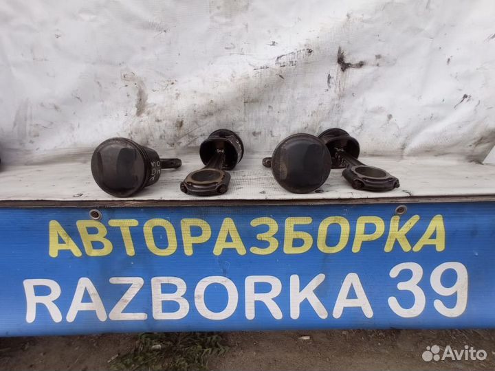 W203 поршень+шатун 111.957 2.0 Compressor цена4шт