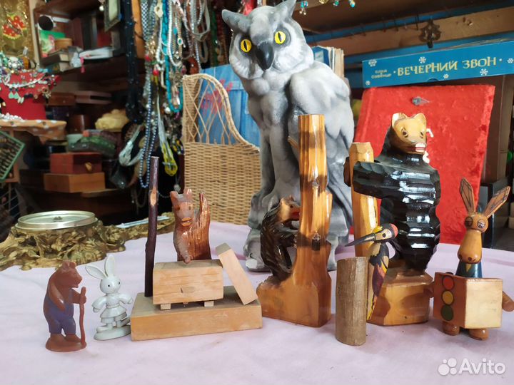 Охота панно чеканки сувениры рога СССР