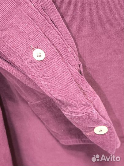 Рубашка Вельвет Borrelli Италия Оригинал